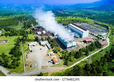 Aerial View Wayang Windu Geothermal Power Stock Photo 1776481295 | Shutterstock