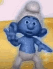 Smurf Funny GIF - Smurf Funny Dance - Descobrir e Compartilhar GIFs