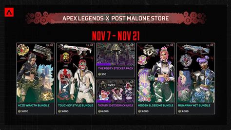 Apex Legends x Post Malone Event: Release Date, Start Time, And New Skins