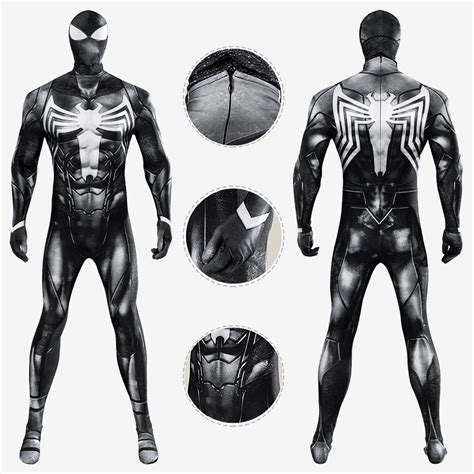 Venom Spider Man Bodysuit Costume Cosplay for Adults Kids Unibuy