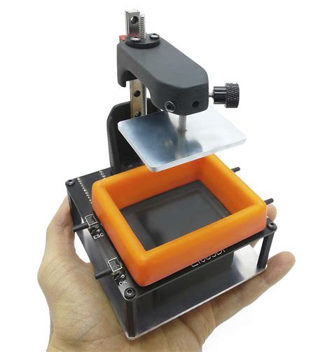 $89 Lite3DP resin 3D printer fits in the palm of your hand (Crowdfunding) - CNX Software