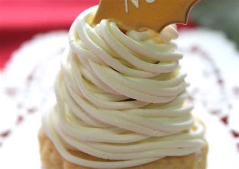 Small White Chocolate Mont Blanc Recipe by cookpad.japan - Cookpad