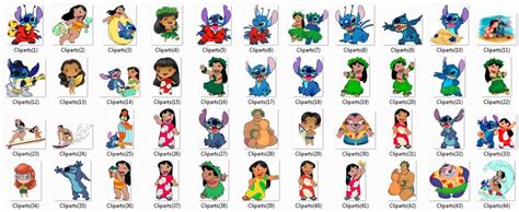 Lilo e Stitch png Lilo e Stitch Clipart Lilo e Stitch digital | Etsy