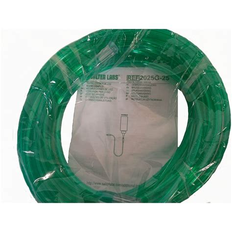 Salter Labs Oxygen Tubing 3 Channel 25 ft. Green (Each) - Walmart.com - Walmart.com