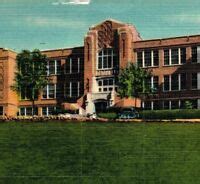 High School Building Radford Virginia Postcard | eBay