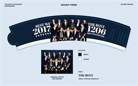 The Boyz Cupsleeve Designs | Behance