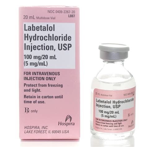 LABETALOL INJ 5MG/ML - RX Products