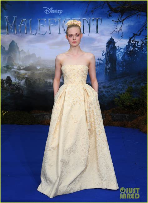 Elle Fanning Looks Like Royalty at 'Maleficent' Private Reception ...