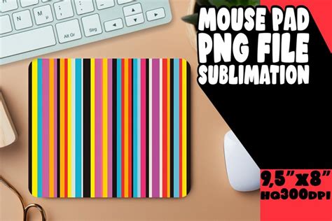 Sublimation Mouse Pad with Dynamic Designs