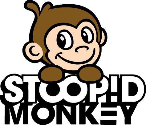 Stoopid Monkey Logo Vector - (.Ai .PNG .SVG .EPS Free Download) VectorSeek