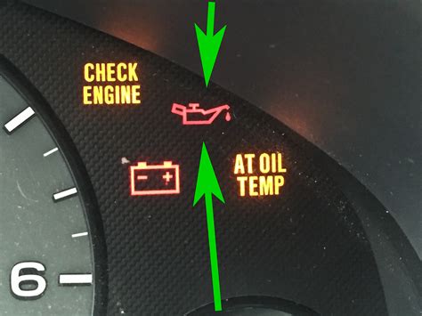 Engine Oil Pressure Warning Light