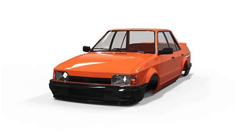 Mk2 Ford Orion 1989 3D model 3D printable | CGTrader