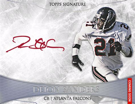 √ Deion Sanders Signature