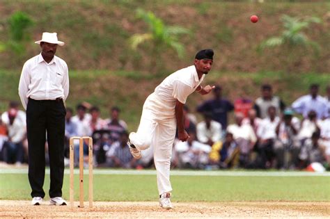 Harbhajan Singh bowls | ESPNcricinfo.com