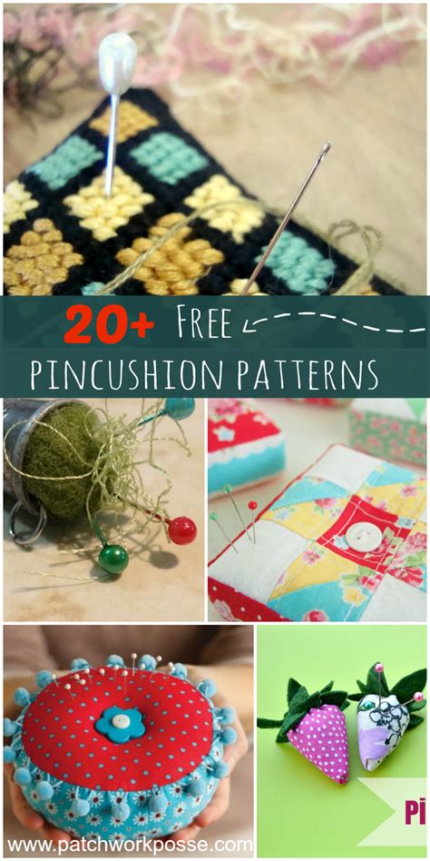 Free Pincushion Patterns - Patchwork Posse