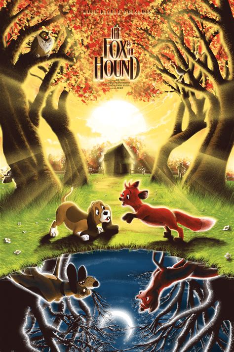 The Fox and the Hound (1981) [1000x1500] By Tom Miatke : r/MoviePosterPorn