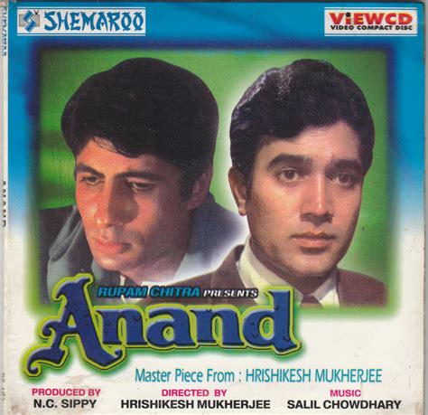 Buy ANAND - RAJESH KHANNA, AMITABH BACHCHAN (HINDI) VCD Online @ ₹150 ...