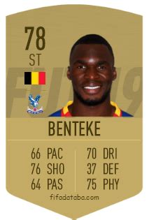 Christian Benteke FIFA 19 Rating, Card, Price