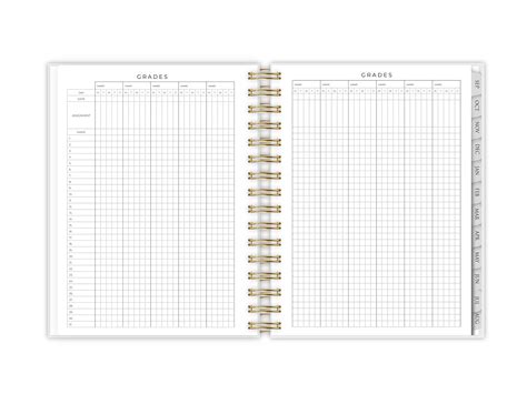 Teacher Planner Mon-fri Diary A4 Hard Cover Planner - Etsy