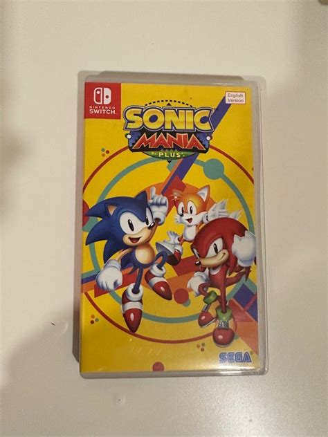 Sonic Mania Nintendo Switch game, Video Gaming, Video Games, Nintendo ...