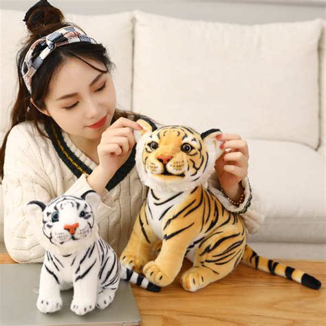 plushie anime plushie plushie murah plushie kuromi Harimau simulasi, harimau Siberia, anak ...