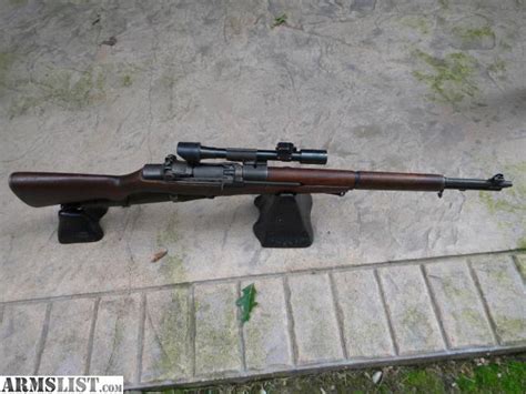 ARMSLIST - For Sale: M1D Garand Winchester Sniper Rifle USGI