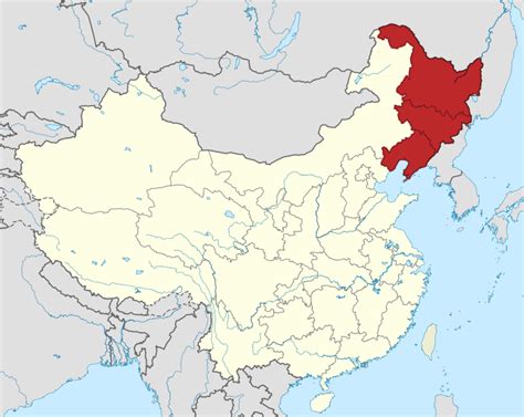 China_location_map_-_Northeast_China – MilitaryHistoryNow.com