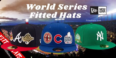 World Series Fitted Hats | Fitted Hats With World Series Patch