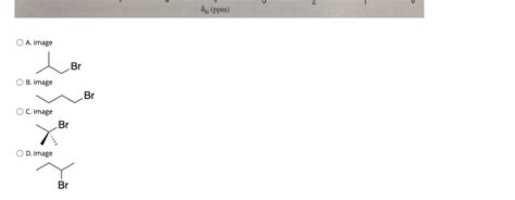 Solved A compound of the molecular formula C4H9Br has the 'H | Chegg.com