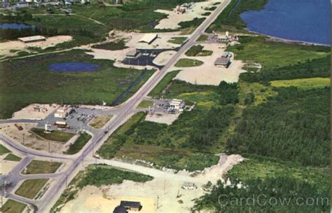 Aerial View Of White River Ontario Canada