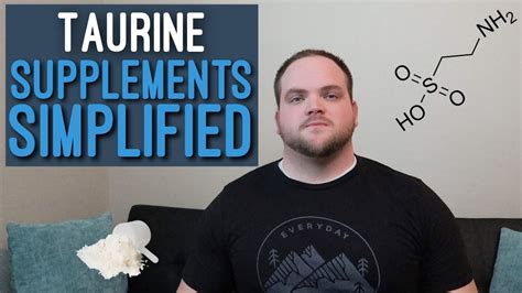 Taurine, What is It? What Does Taurine Do? | Supplements Simplified - YouTube