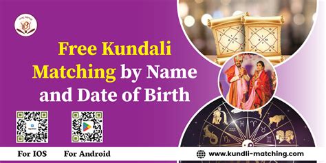 Free Kundli Matching by Name and Date of Birth - Kundli Matching