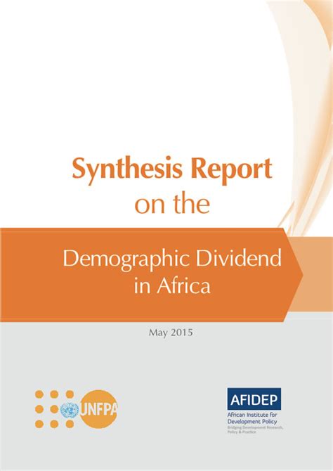 Synthesis Report on the Demographic Dividend in Africa - African Institute for Development ...