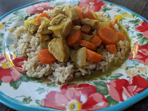 Chicken Curry with Carrots