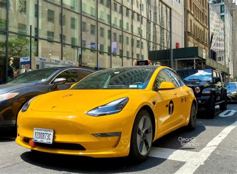 Tesla taxis now in New York