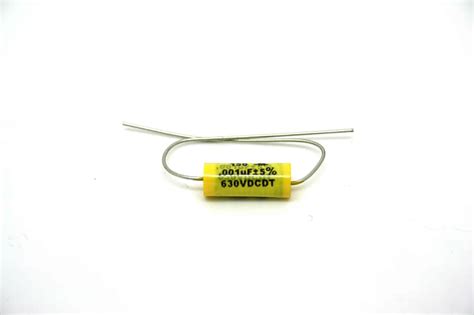 1x GENUINE MALLORY 150 SERIES 0.001uF 10% 630V FILM CAPACITOR | Reverb