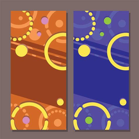 Set of Vertical Banner with Abstract Design 13191441 Vector Art at Vecteezy