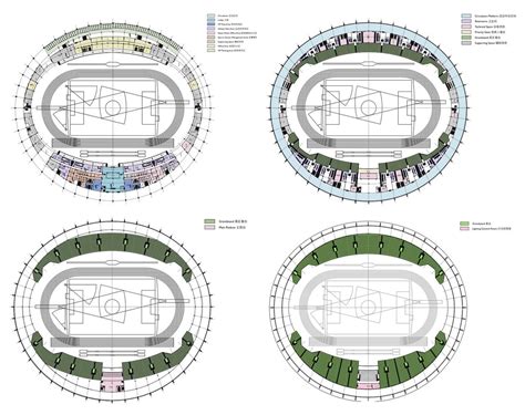 Gallery of Linxia Olympic Sports Center Stadium / DUTS design - 26 | Stadium design, Stadium ...