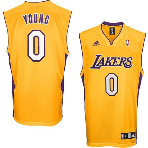 Youth Los Angeles Lakers Nick Young adidas Gold Replica Home Jersey ...