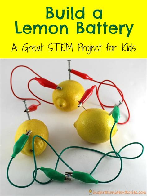 Build a Lemon Battery | Inspiration Laboratories