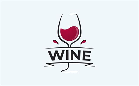 Wine Glass Logo Template #151352 - TemplateMonster