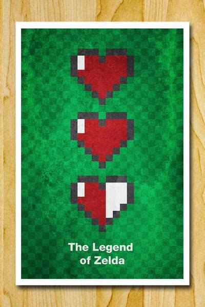 The Minimalist 8-Bit Video Game Poster Set | Gadgetsin