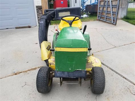 Vintage John Deere 111 38-inch riding lawn mower for sale - RonMowers