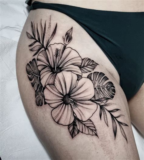 46 Hibiscus Tattoo Ideas - Hawaiian Flower Tattoo Designs with Meanings