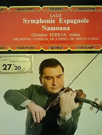 Edouard Lalo - Edouard Lalo: Symphonie Espagnole / Namouna [Vinyl] - Amazon.com Music