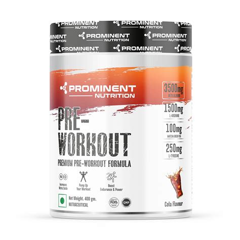 Pre Workout – Premium pre workout formula – Prominent Nutrition