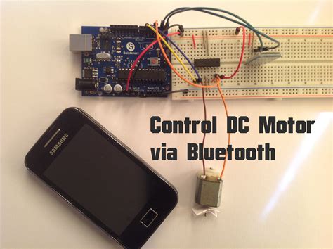 Arduino - Control DC Motor via Bluetooth | Random Nerd Tutorials