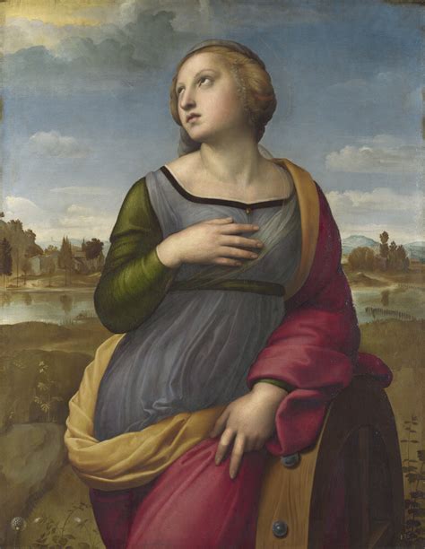 Saint Catherine of Alexandria Art Print by Raphael | King & McGaw