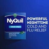 NyQuil Cold & Flu LiquiCaps - Vicks (Nighttime) 24 CT