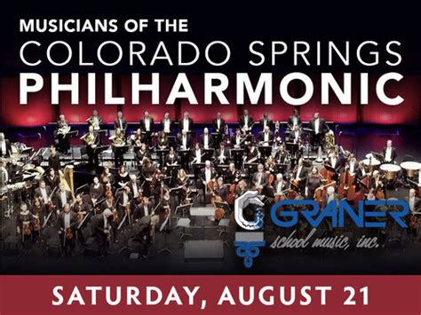 Tickets for Musicians of the Colorado Springs Philharmonic in Colorado Springs from ShowClix